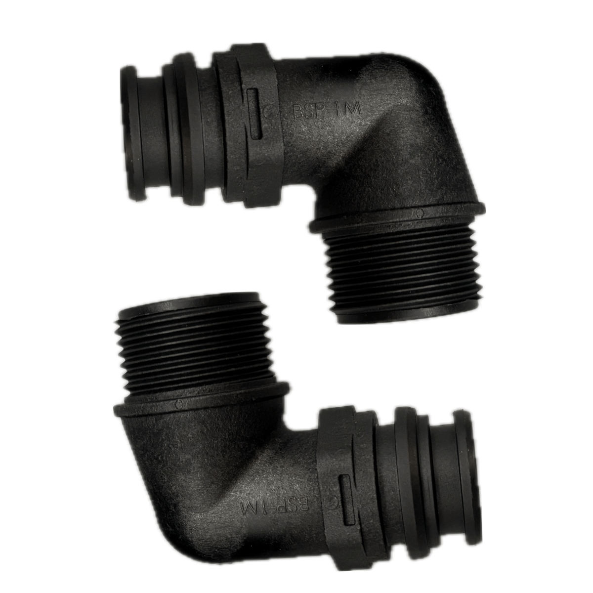 Anschlusswinkel 90 Grad 1 Zoll AG