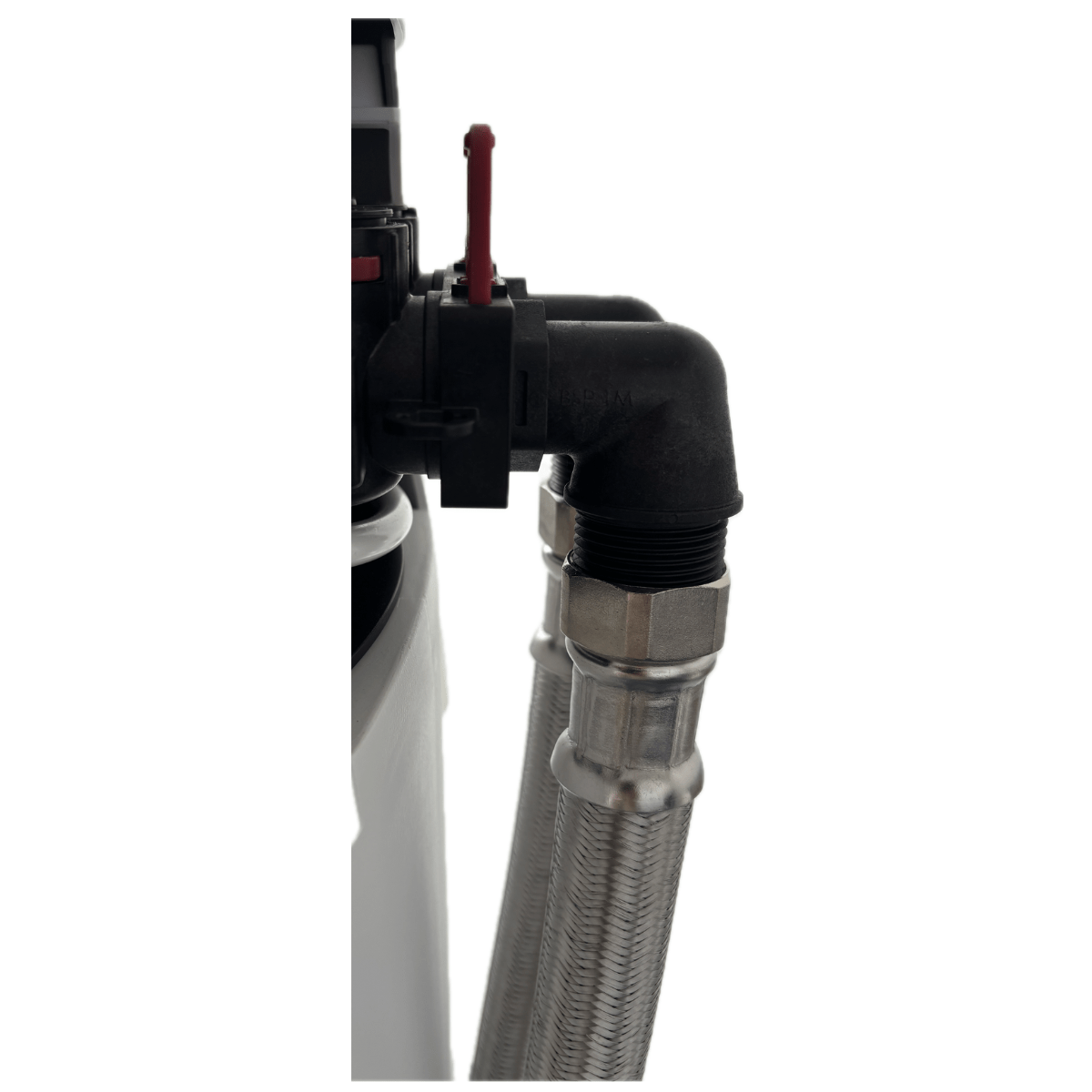 Anschlusswinkel an Soft Gerät